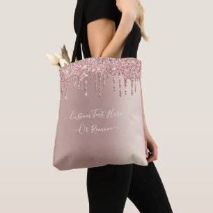 Bolsa Tote Drives Sparkle Lush de Lâmpada Dourada rosa - Tex