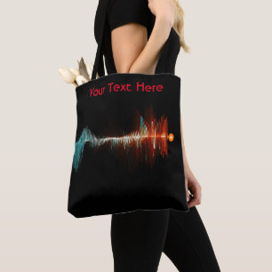 Bolsa Tote Dualidade de Onda de Partículas