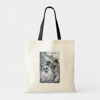 Bolsa Tote Duas Cuppies Cutas, por exemplo, duas Mercadorias 