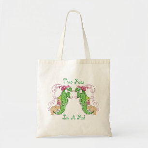 Bolsa Tote Duas ervilhas em um vagem
