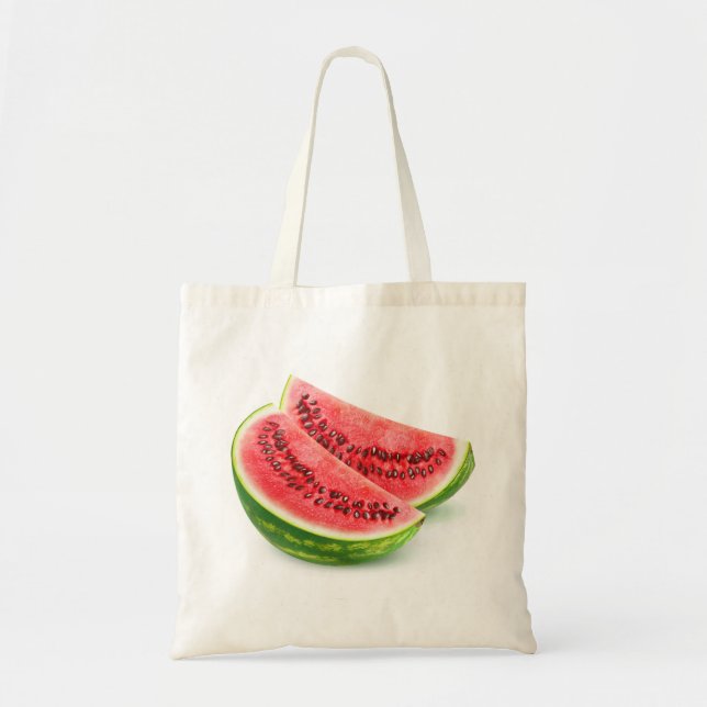 Bolsa Tote Duas fatias de melancia (Frente)