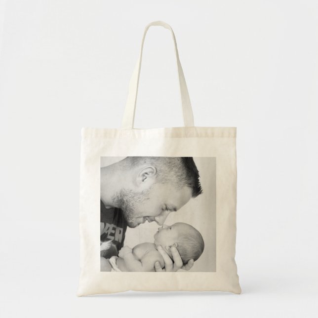Bolsa Tote Duas Fotografias Personalizadas Duplo Lado (Frente)