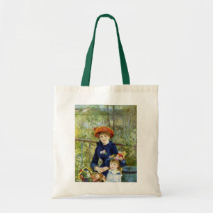 Bolsa Tote Duas irmãs (no terraço) por Pierre Renoir
