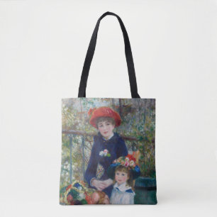 Bolsa Tote Duas Irmãs no Terraço por Renoir