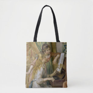 Bolsa Tote Duas Meninas ao Piano por Renoir