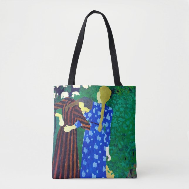 Bolsa Tote Duas Meninas, Edouard Vuillard (Frente)