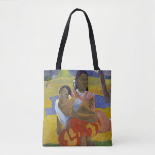 Bolsa Tote Duas Mulheres Tahitianas, Gauguin