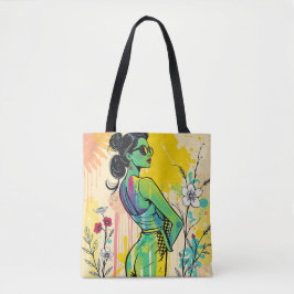 Bolsa Tote Duet Tropic Pôr-do-Sol