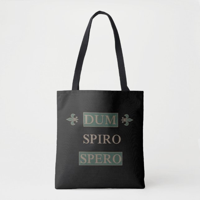 Bolsa Tote Dum spiro spero (Frente)