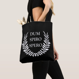 Bolsa Tote Dum spiro spero