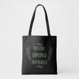 Bolsa Tote Dum spiro spero