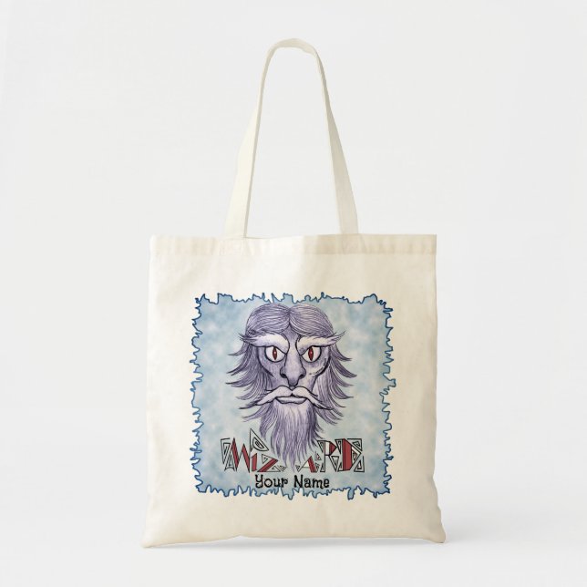 Bolsa Tote Dungeon Wizard (Frente)