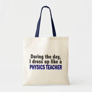 Bolsa Tote Durante o dia eu visto-me acima como um professor