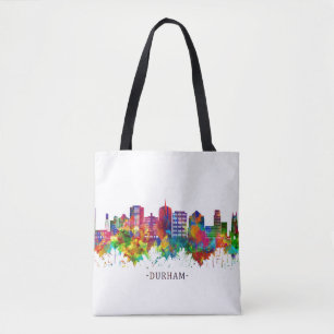 Bolsa Tote Durham North Carolina Skyline