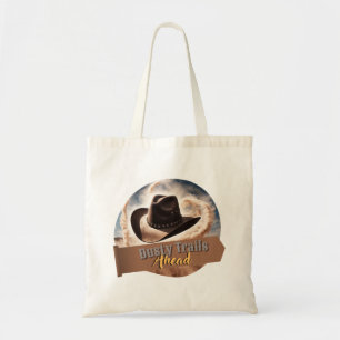 Bolsa Tote Dusty Trail Adventure - Gráfico de Chapéus de Cowb