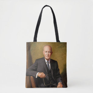 Bolsa Tote Dwight Eisenhower Presidente da Casa Branca Retrat
