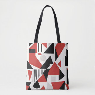Bolsa Tote Dynamic Geometric Abstraction