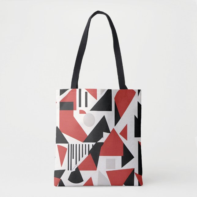 Bolsa Tote Dynamic Geometric Abstraction (Frente)