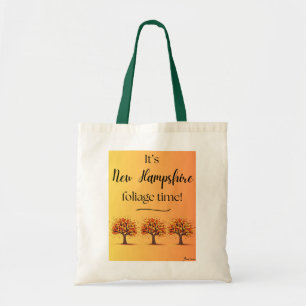 Bolsa Tote É a época foliar de New Hampshire Tote Bag