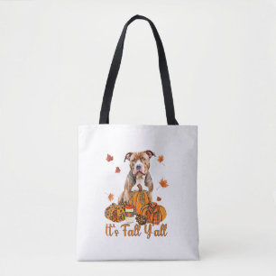 Bolsa Tote É A Queda do Cachorro Pitbull Queda da Bomba de ou
