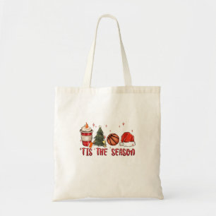 Bolsa Tote É a Temporada Xmas Natal Basquetebol