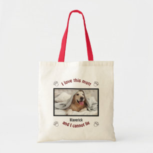 Bolsa Tote É BOM EU ADORAR ESTE MUITO  Pão de Cães Persona