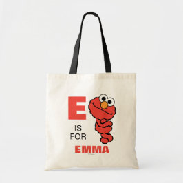Bolsa Tote E é para Elmo | Adicione seu nome