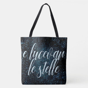Bolsa Tote E lucevan le stelle as estrelas brilhavam Tosca