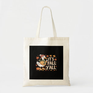 Bolsa Tote É Queda Y'all Retro Classic