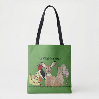 Bolsa Tote É Selvagem Aqui!
