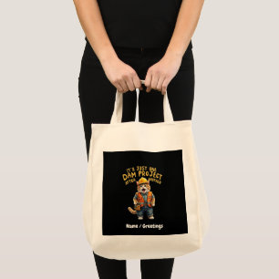 Bolsa Tote É só um projeto de barragem depois de outro engraç