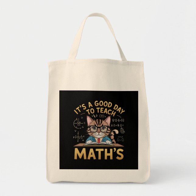 Bolsa Tote É um bom dia para ensinar professores que inspiram (Frente)