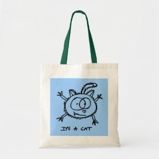 Bolsa Tote É um gato