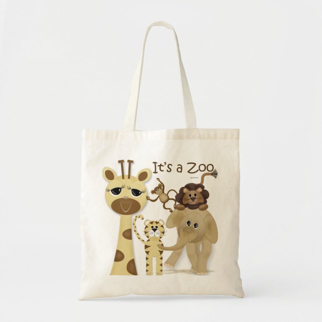 Bolsa Tote É um saco do jardim zoológico (Frente)