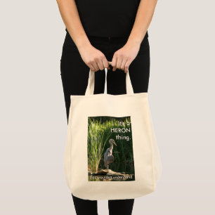 Bolsa Tote É uma coisa da garça-real