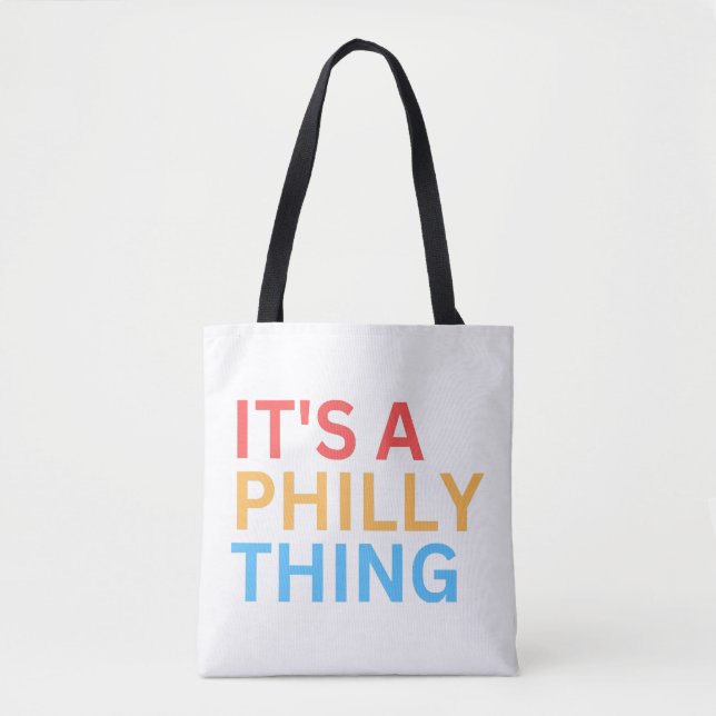 BOLSA TOTE É UMA COISA FILLY (Frente)