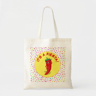 Bolsa Tote É Uma Festa Com Padrão de Confetes