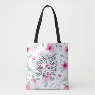 Bolsa Tote É vestida com força e dignidade