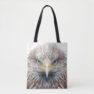 Bolsa Tote Eagle Animal Retrait Nature Wildlife Painting