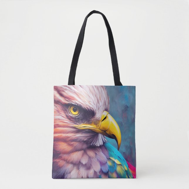 Bolsa Tote Eagle Bald Eagle Animal Discovery Nature (Frente)