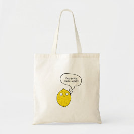 Bolsa Tote Easy Peasy Limão O Quê?!