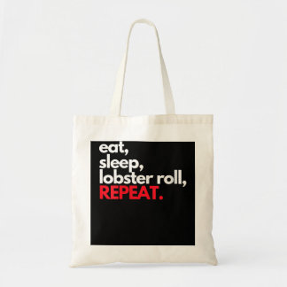 Bolsa Tote Eat Sleep Lobster Roll Repeat Maine Lobster Gifts 
