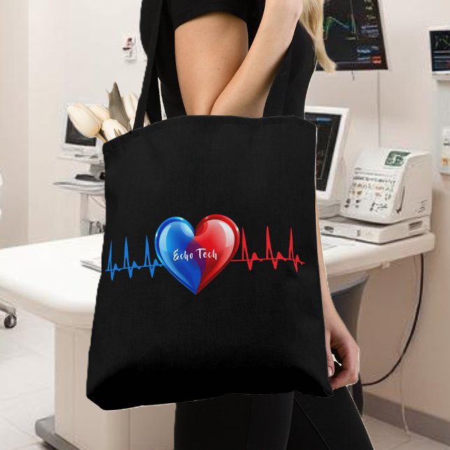 Bolsa Tote  Echo Tech - Cardiac Sonographer (Echo Tech - Cardiac Sonographer Tote Bag)