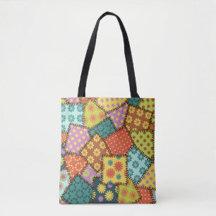 Bolsa Tote Eclectic Patchwork (Correção Eclética): Diversa Co
