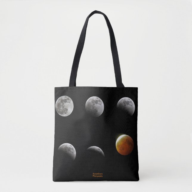 Bolsa Tote Eclipse de Lua Completa (Frente)