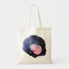 Bolsa Tote Eclipse dos Sonhos: Cores Celestiais