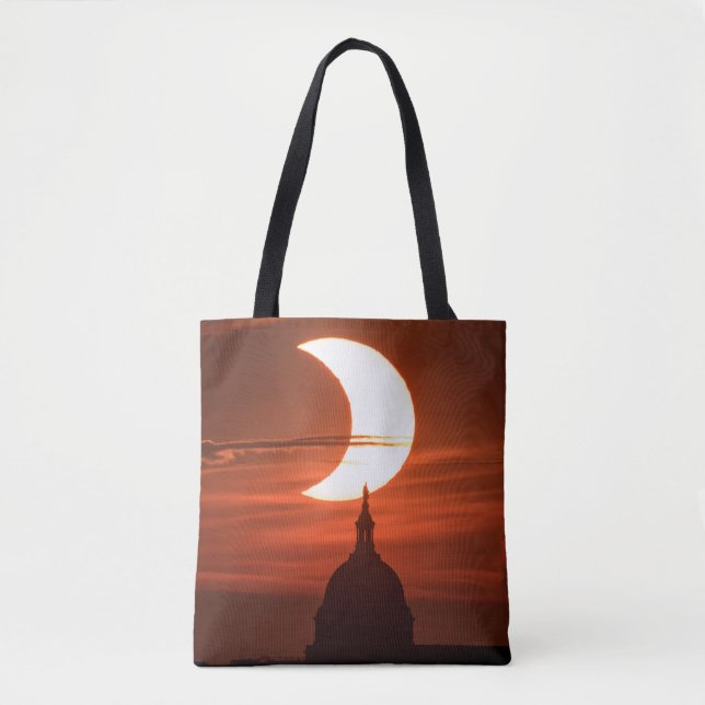 Bolsa Tote Eclipse Solar 2021 (Frente)