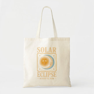 Bolsa Tote Eclipse Solar 2026 Eclipse Solar Total 12 de Agost