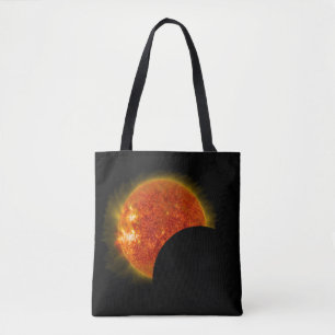 Bolsa Tote Eclipse Solar em Andamento