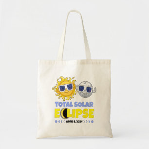 Bolsa Tote Eclipse Solar Total 2024 Kids De Eclipse Solar Cut